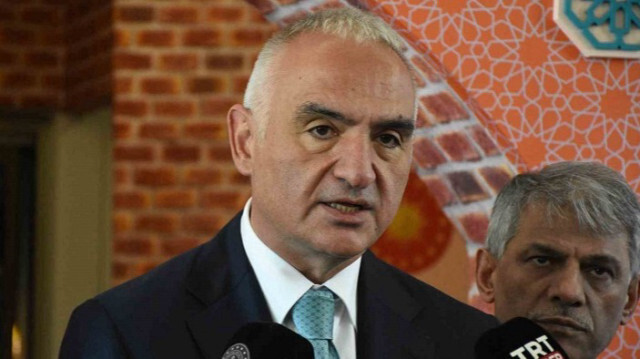 Le ministre turc de la Culture et du Tourisme, Mehmet Nuri Ersoy.  Crédit photo: IHA