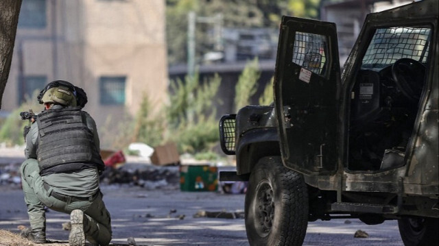 Un raid de l'entité d'occupation, à Naplouse, en Palestine occupée, le 23 novembre 2023. Crédit photo: ZAIN JAAFAR / AFP