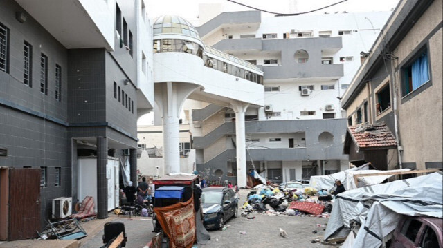 Le complexe hospitalier Al-Shifa dans la ville de Gaza, le 22 novembre 2023. Crédit photo: AHIKAM SERI / AFP