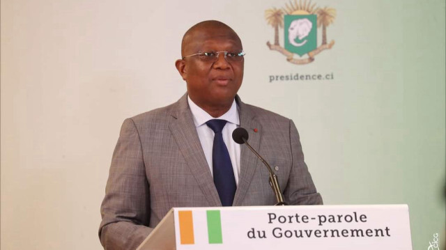 Le porte-parole du gouvernement ivoirien, Amadou Coulibaly. Crédit photo: X