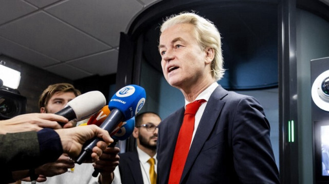 Homme politique néerlandais et chef du parti du Parti pour la liberté, Geert Wilders. Crédit photo: SEM VAN DER WAL / ANP / AFP