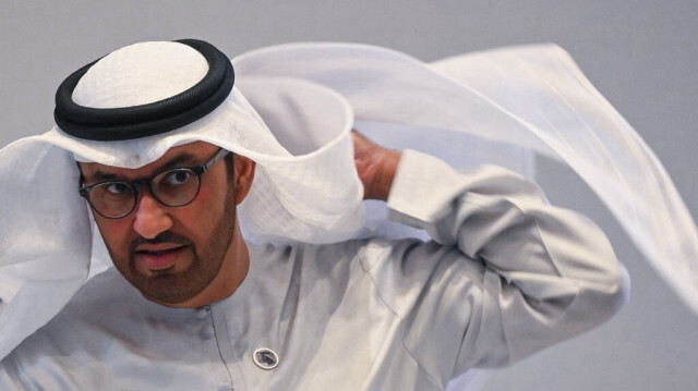 Sultan al-Jaber, président de la COP28. Crédit photo: R.Satish BABU / AFP