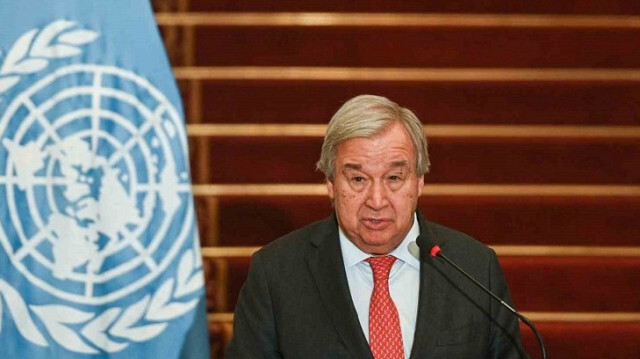 Le secrétaire général de l'ONU, Antonio Guterres. Crédit photo: IHA