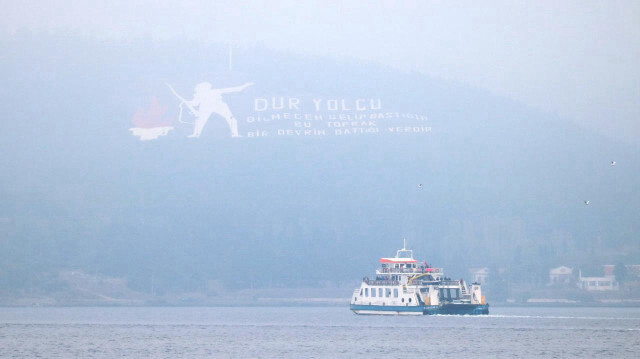 Çanakkale Boğazı'nda gemi geçişleri askıya alındı