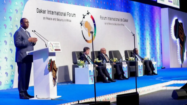 Le président sénégalais Macky Sall, a ouvert à Dakar, la neuvième édition du Forum international de Dakar, le 27 novembre 2023. Crédit Photo: APA NEWS.