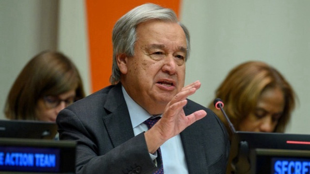 Le secrétaire général des Nations unies, Antonio Guterres. Crédit photo: DHA