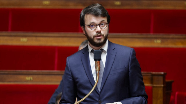 Le député socialiste français, Arthur Delaporte. Crédit photo: GEOFFROY VAN DER HASSELT / AFP
