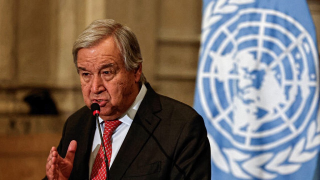 Le secrétaire général de l'ONU, Antonio Guterres. Crédit photo: Khaled DESOUKI / AFP