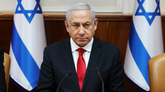 İsrail Başbakanı Binyamin Netanyahu Gazze'ye saldıran İsrail askerlerine yine tahrif edilmiş Tevrat'tan alıntı yaparak seslendi.
