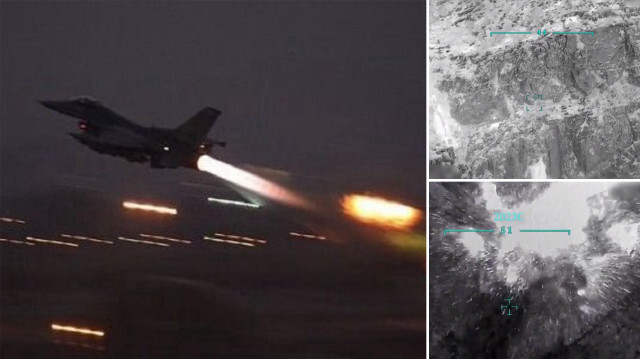 Güvenlik güçlerimiz, Kandil'de PKK'ya operasyon düzenledi.