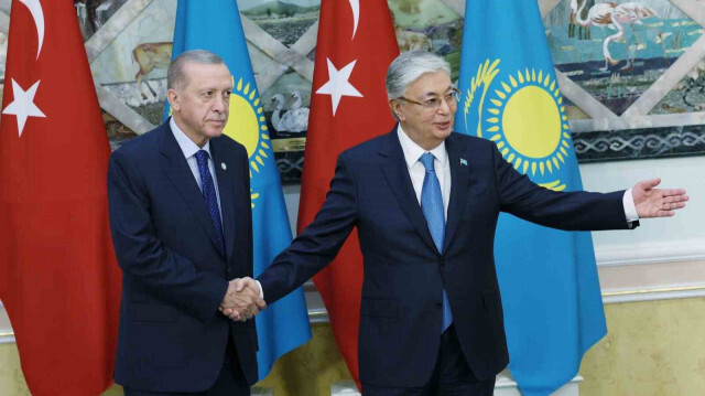 Cumhurbaşkanı Erdoğan - Kazakistan Cumhurbaşkanı Tokayev
