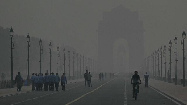 Brouillard de pollution à New Delhi, le 31 octobre 2023. Crédit photo: Arun SANKAR / AFP


