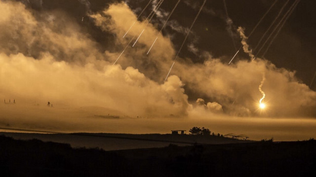 Des bombardements de l'armée d'occupation israélienne dans la bande de Gaza, le 2 novembre 2023. Crédit photo: FADEL SENNA / AFP
