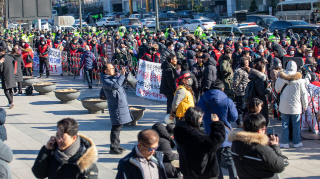 Güney Kore'de köpek eti yasağına karşı protesto yapıldı.