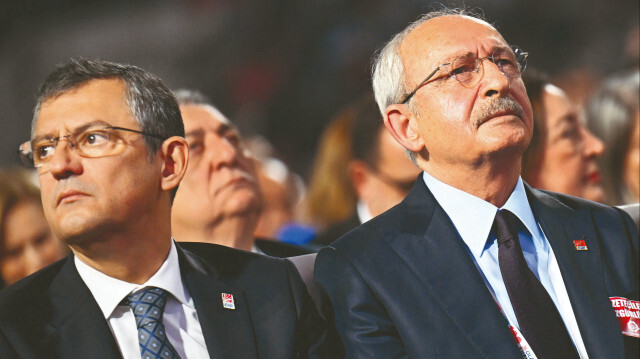 Özgür Özel ve Kemal Kılıçdaroğlu.