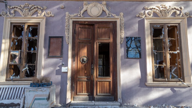 Le musée des Beaux-Arts d'Odessa. Crédit photo: OLEKSANDR GIMANOV / AFP
