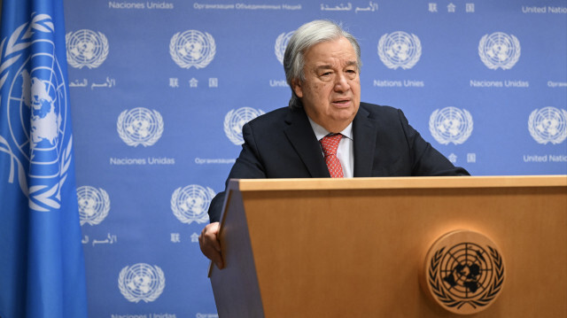 Birleşmiş Milletler Genel Sekreteri Antonio Guterres