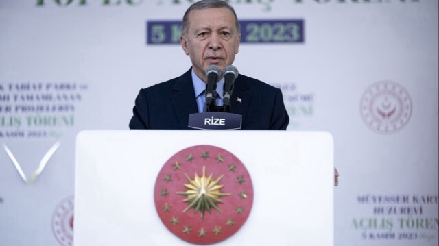 Le Président turc, Recep Tayyip Erdogan, le 5 novembre 2023. Crédit photo: AA