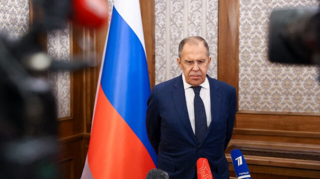 Le ministre des Affaires étrangères de la Fédération de Russie, Sergueï Lavrov. Crédit photo: HANDOUT / RUSSIAN FOREIGN MINISTRY / AFP
