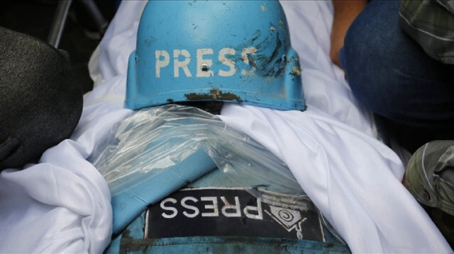 İşgalci İsrail'in saldırılarında hayatını kaybeden gazetecilerin sayısı artıyor.