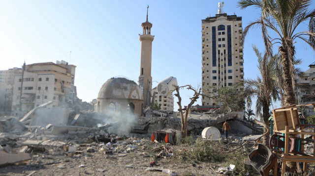 İsrail saldırıları sonucu, Gazze'de 192 cami zarar gördü, 56'sı tamamen yıkıldı