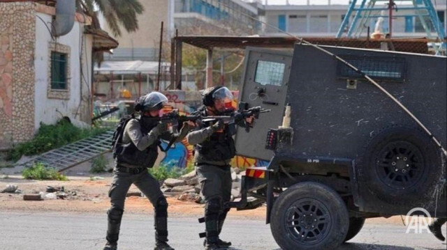 Des affrontements armés ont éclaté entre des combattants palestinienne et les forces de l'armée israélienne dans la ville de Jénine en Palestine ocupée. Crédit photo: AA