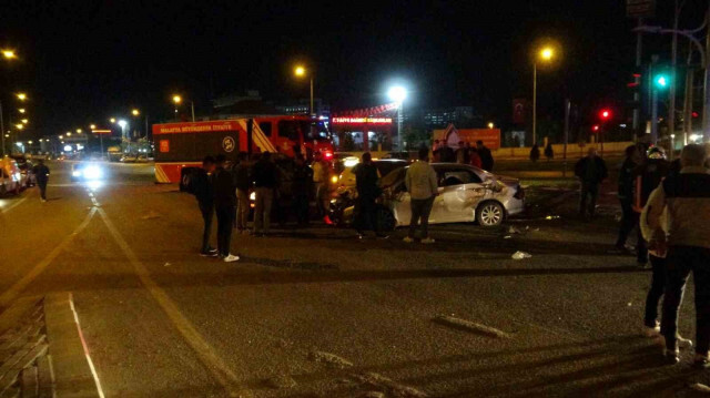 Malatya'da zincirleme kaza