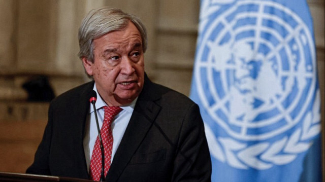 Le Secrétaire général des Nations unies ( ONU), Antonio Guterres. Crédit photo: KHALED DESOUKI / AFP