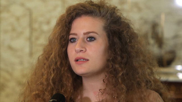 La résistante palestinienne, Ahed Tamimi. Crédit photo: AA / ARCHIVE