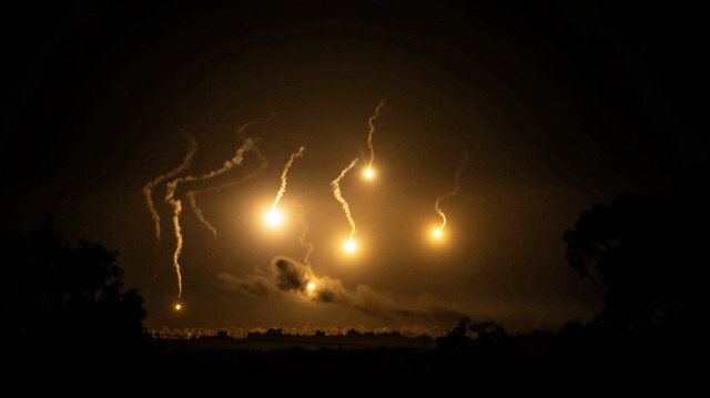 Israël continue de commetre des crimes de guerre notamment la nuit pour ne laisser aucune chance de survie aux civils. Crédit photo:AA