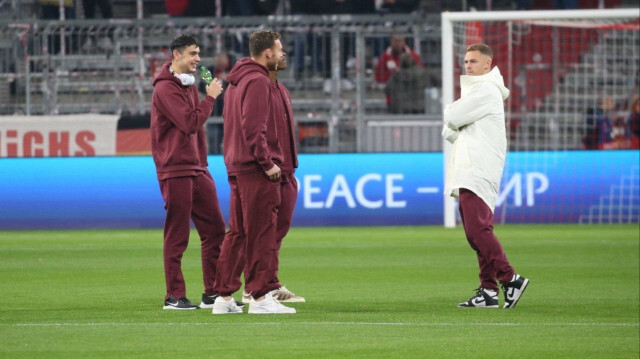 Kimmich ve takım arkadaşları Allianz Arena'da beklemedikleri bir atmosferle karşılaştı.