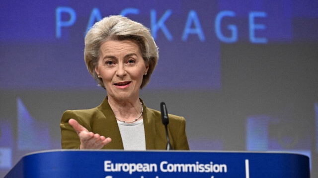 La présidente de la Commission européenne, Ursula von der Leyen. Crédit photo: JOHN THYS / AFP
