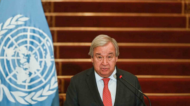 Le secrétaire général des Nations unies, António Guterres. Crédit photo: AA