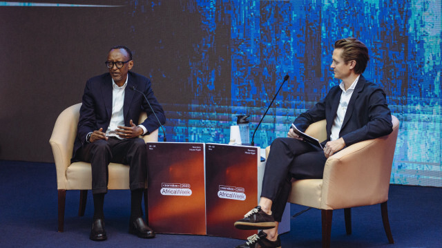 Le président rwandais, Paul Kagame à l'inauguration de La Norrsken Kigali House qui est le plus grand centre africain pour l'entrepreneuriat et l'innovation. Crédit photo: X