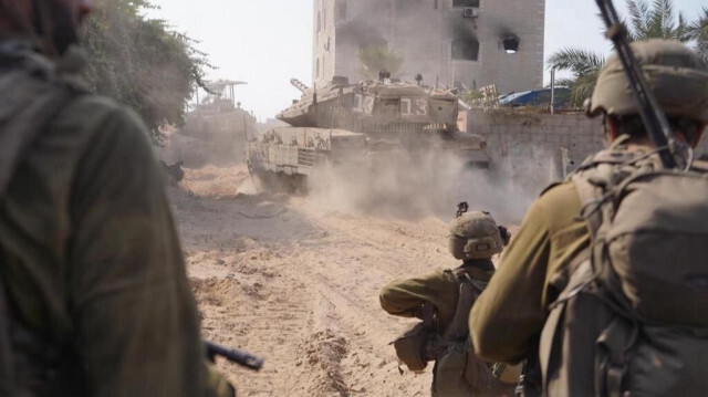 Des soldats de l'armée d'occupation dans la Bande de Gaza. Crédit photo: AA