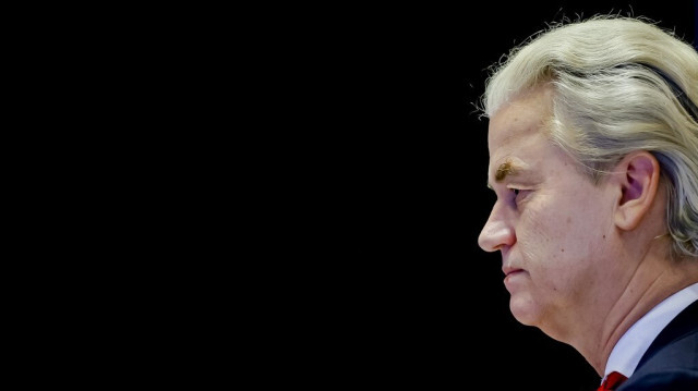 Le chef du Parti de la liberté (PVV) d'extrême droite et islamophobe, Geert Wilders. Crédit photo: REMKO DE WAAL / ANP / AFP
