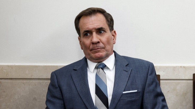 Le porte-parole du Conseil de sécurité nationale de la Maison Blanche, John Kirby. Crédit photo: ANNA MONEYMAKER / GETTY IMAGES NORTH AMERICA / GETTY IMAGES VIA AFP