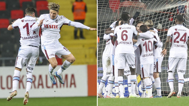 Trabzonspor puanını 26'ya yükseltti.