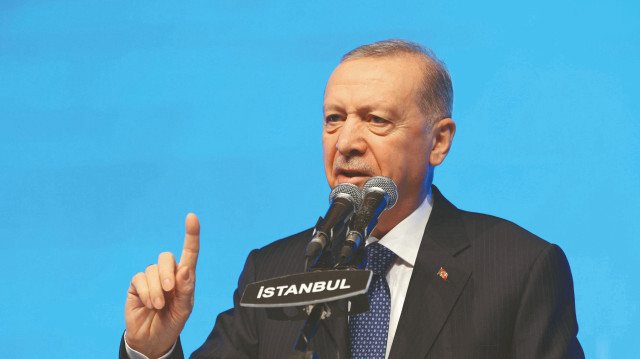 Cumhurbaşkanı Recep Tayyip Erdoğan.