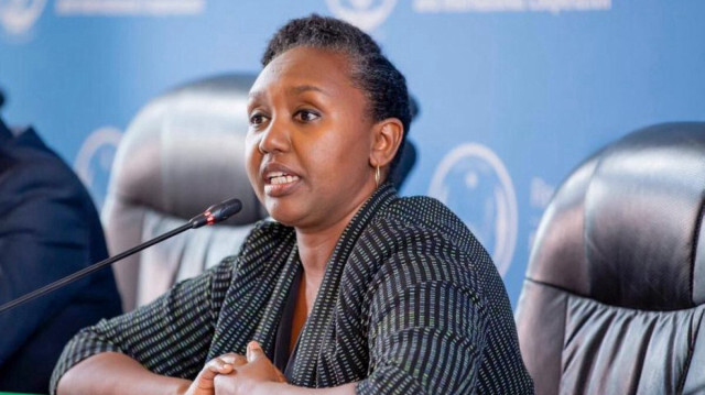 Yolande Makolo, porte-parole du gouvernement rwandais.