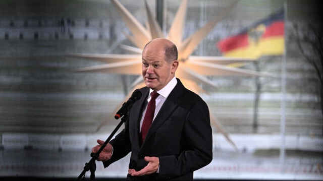 Le chancelier allemand, Olaf Scholz.