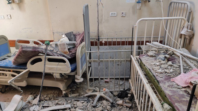 L'unité de soins intensifs pour nourrissons détruite de l'hôpital Kamal Adwan après avoir été ciblée par l'armée israélienne, à Gaza, le 19 novembre 2023.