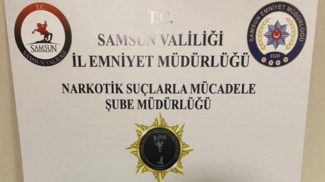 Samsun'da narkotik operasyonu 
