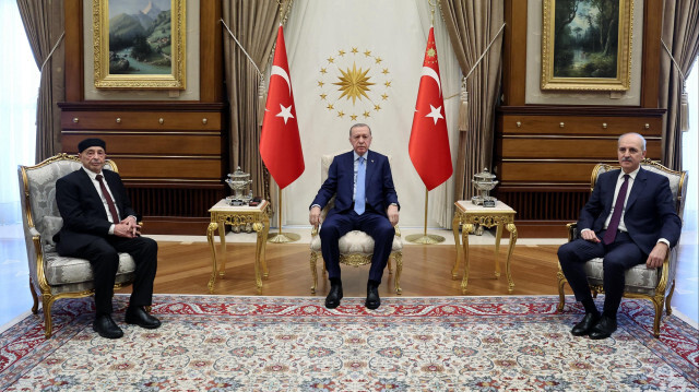 Cumhurbaşkanı Recep Tayyip Erdoğan ve Libya Temsilciler Meclisi Başkanı Akile Salih