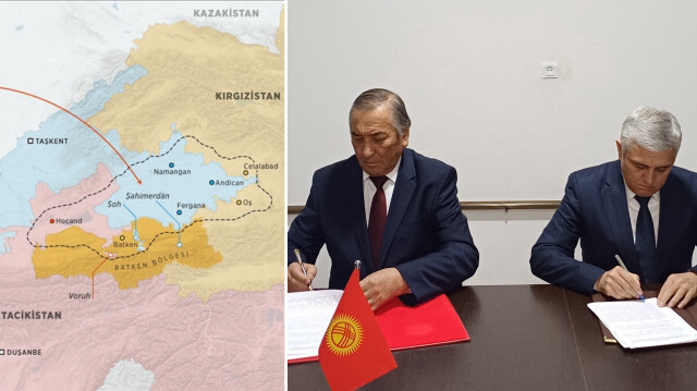 Kırgızistan ile Tacikistan arasındaki yaklaşık 970 kilometrelik sınırın 503 kilometresine ilişkin tartışma yaşanıyordu. 