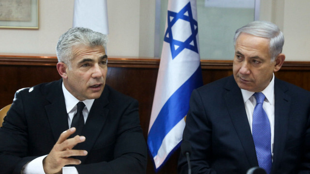  Yair Lapid - Binyamin Netanyahu