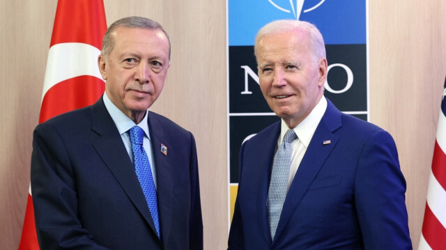 Cumhurbaşkanı Recep Tayyip Erdoğan - ABD Başkanı Joe Biden