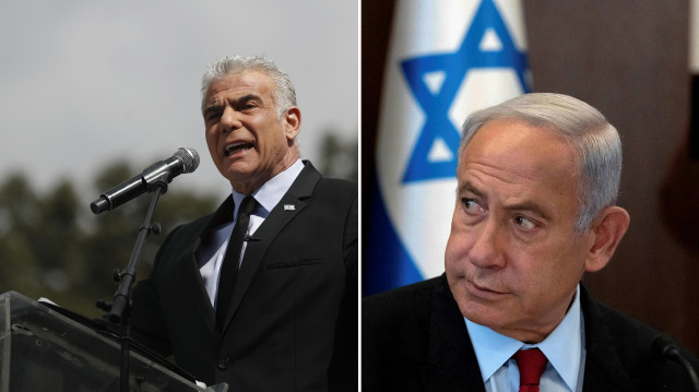 Yair Lapid - Gazze Kasabı Binyamin Netanyahu