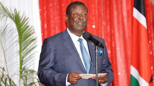 Musalia Mudavadi, ministre des Affaires étrangères du Kenya. 