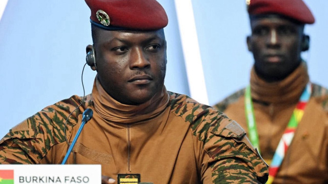 Le Président de la transition du Burkina Faso, le capitaine Ibrahim Traoré.